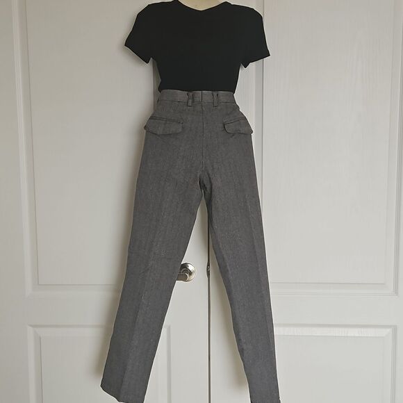 H&M Women's Bundle Short Sleeves T-Shirt & Casual Pants Gray & Black XS-30R - Picture 4 of 16